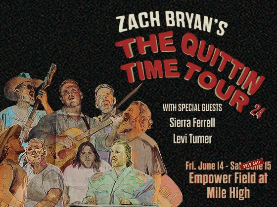 More Info for Zach Bryan's The Quittin Time Tour