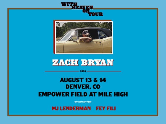 Zach Bryan | Empower Field at Mile High