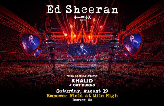 More Info for Ed Sheeran +–=÷x Tour