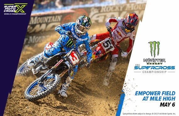 More Info for 2023 MONSTER ENERGY AMA SUPERCROSS RETURNS TO EMPOWER FIELD AT MILE HIGH ON SATURDAY, MAY 6