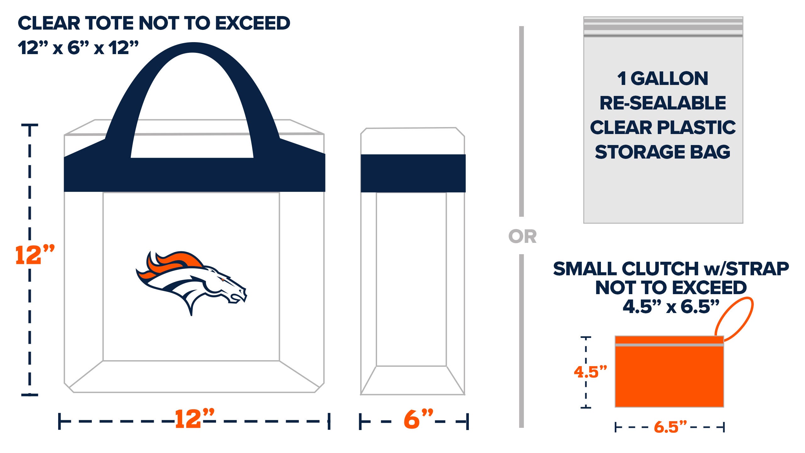 Clear Bag Policy | Tacoma Dome-vietvuevent.vn