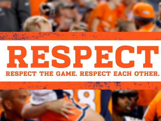 Respect. Respect the Game. Respect Each Other.