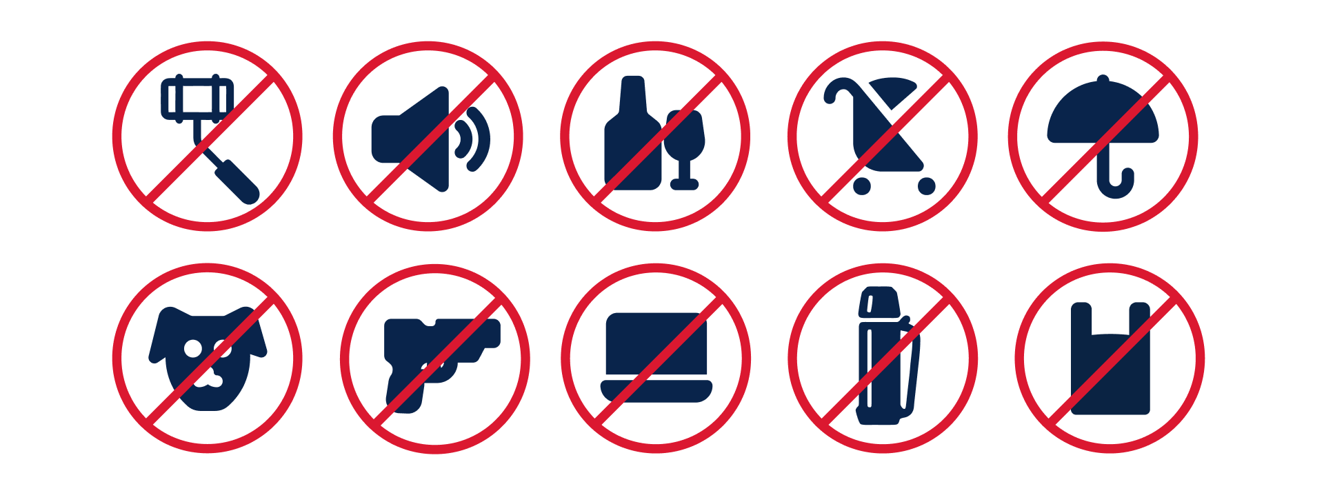 prohibited items