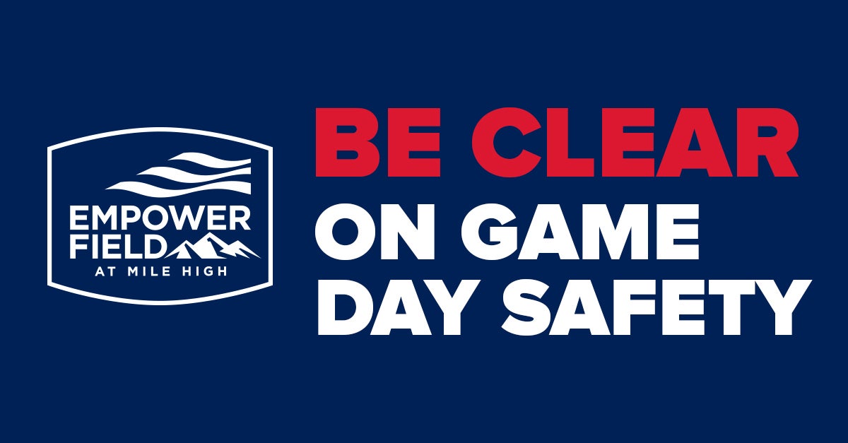 Clear Bag Policy Empower Field at Mile High